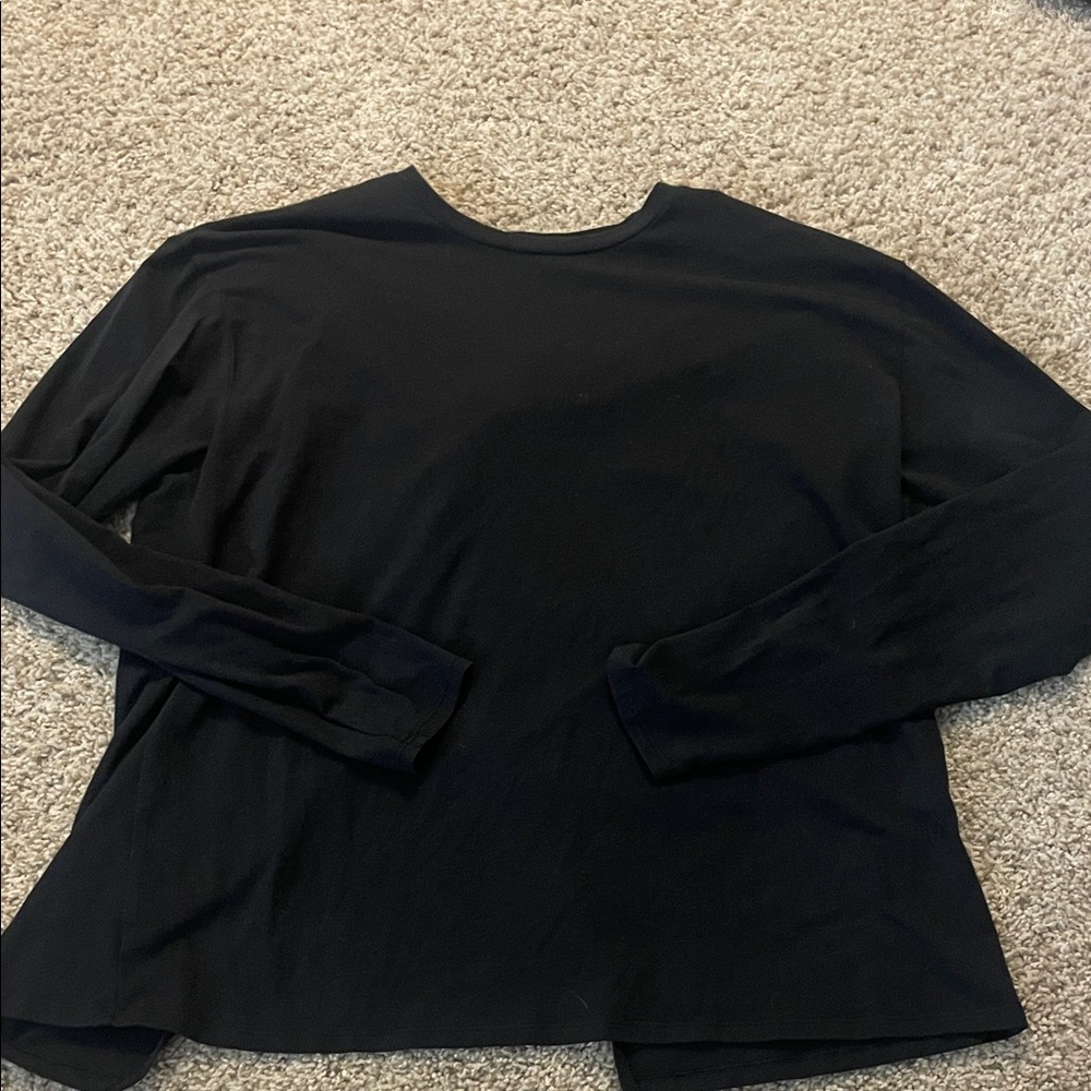 lululemon athletica Black Long Sleeve Top